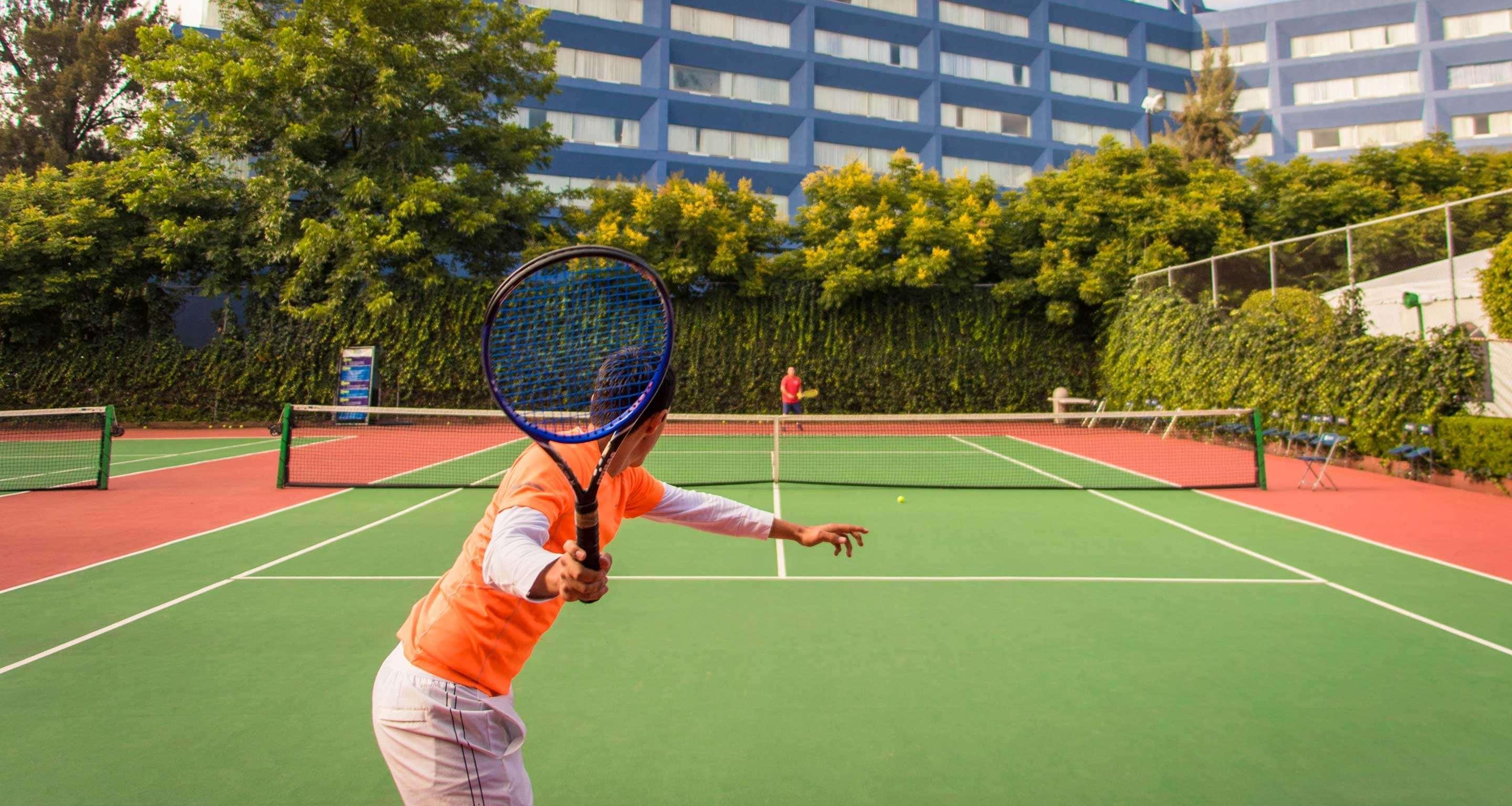 Grand Cantalagua Hotel Morelia, BW Signature Collection Bagian luar foto Tennis